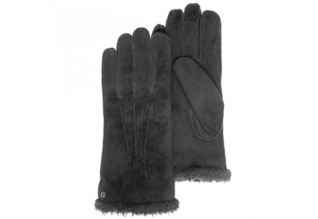Gants en cuir fin d'hiver, gants pour femmes, de couleur marron