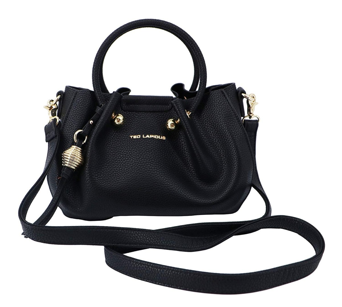Sac à Main Femme Ted Lapidus - Toile Beige - Style Bandoulière - Neuf Sans étiquette